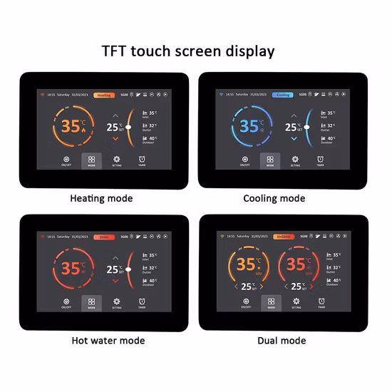 Scheda di controllo PCBA del controller della pompa di calore Heaing DC inverter commerciale personalizzato aria-acqua del produttore cinese